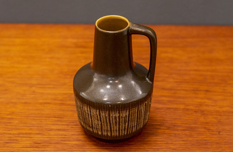 Jarrón Mediano Vintage, Dinamarca 1960.